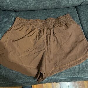 PINK Victoria's Secret Brown Athletic Shorts